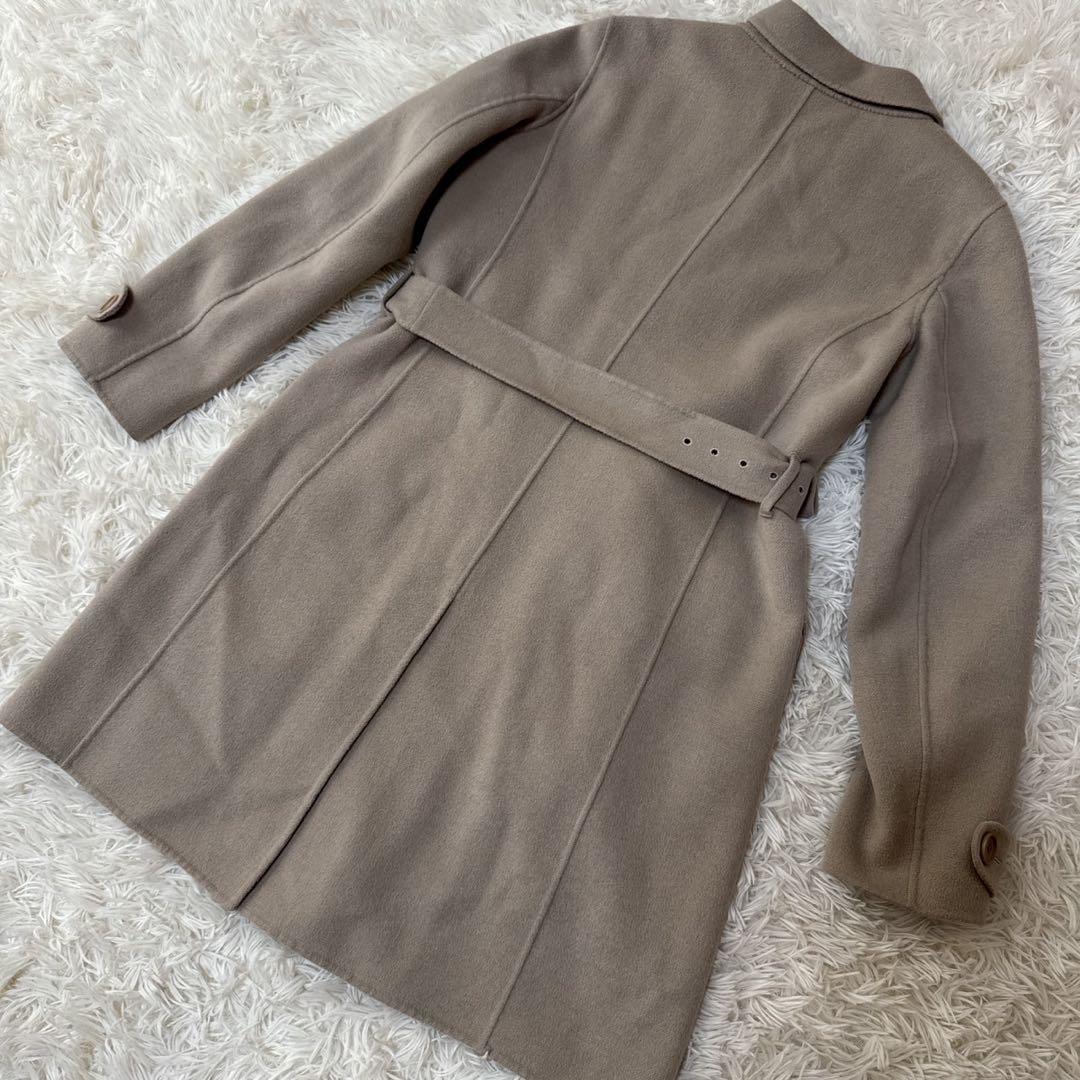 【美品】S Max Mara エスマックスマーラ クチートアマーノ ベルト付き