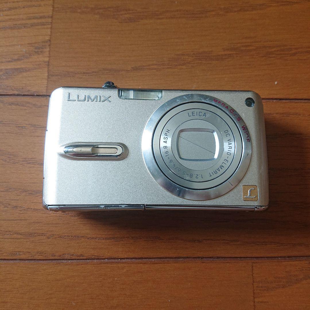 Panasonic DMC-FX07-N ゴールド デジタルカメラ