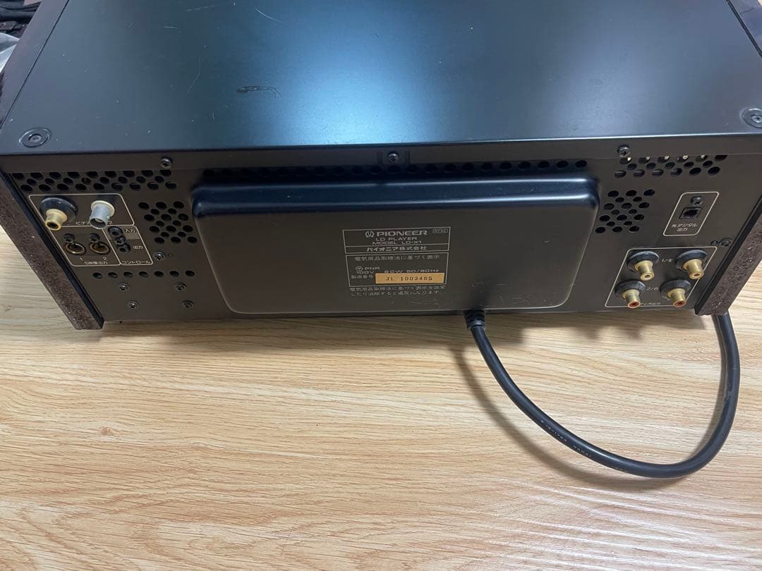 Pioneer LDプレーヤー LD-X1ジャンク