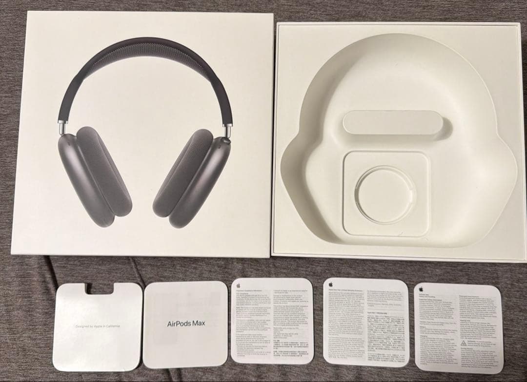 新品未開封 新品Apple交換品AirPods Maxスペースグレイ