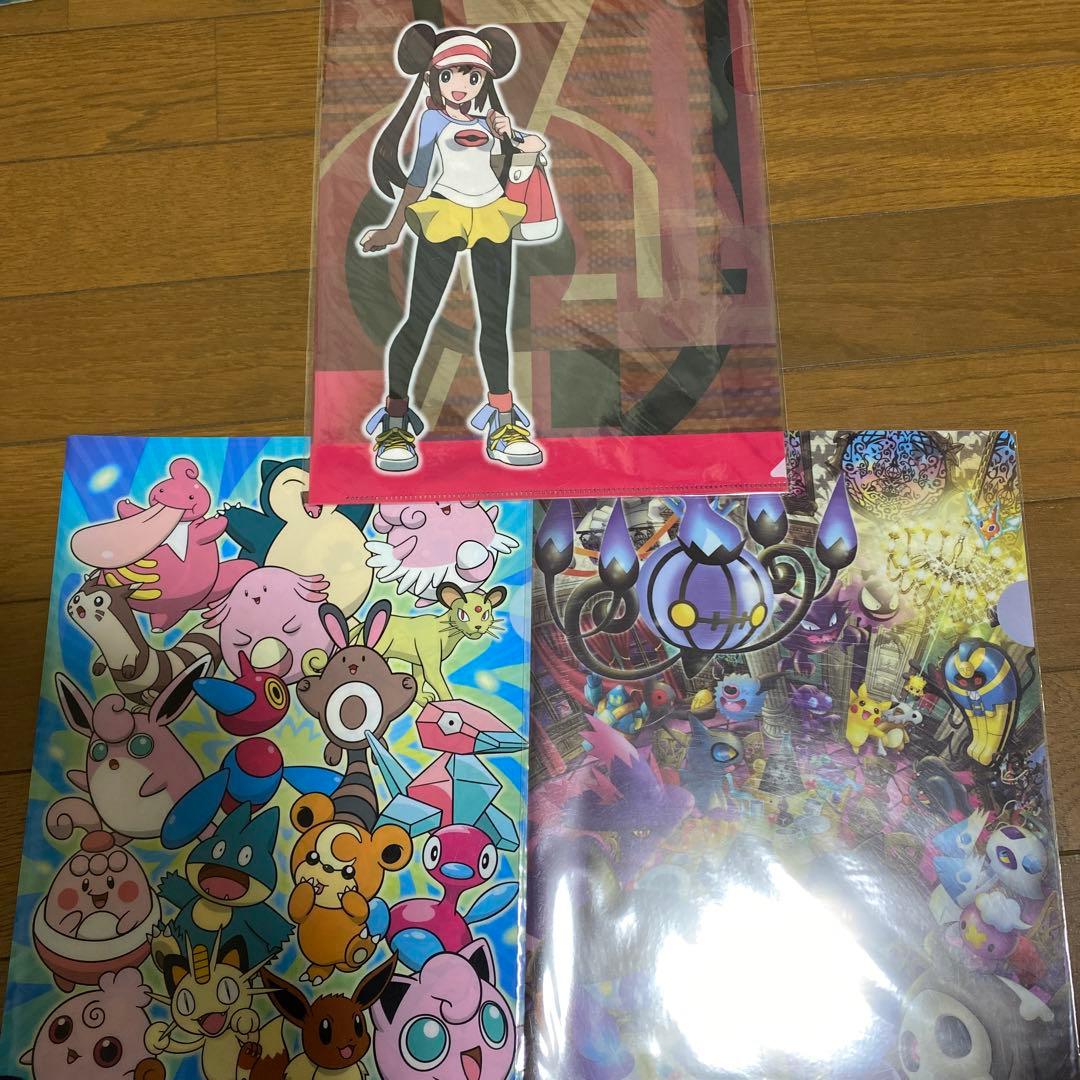 【未開封あり】ポケモンクリアファイル　１2枚セット