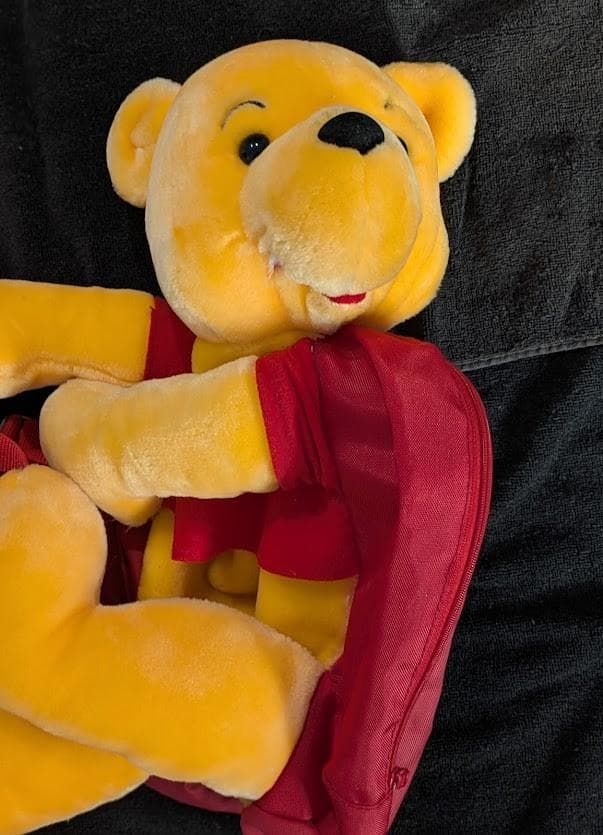 くまのプーさん　ぬいぐるみリュック　ヴィンテージ　Winnie the Pooh