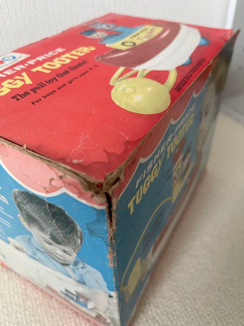 フィッシャープライス　ヴィンテージ　TUGGY TOOTER トイストーリー