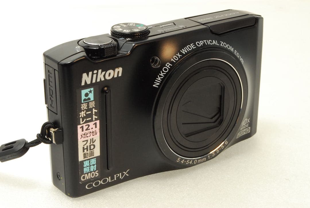 Nikon COOLPIX S8100 ❤️スマホ転送 動作確認済 ブラック