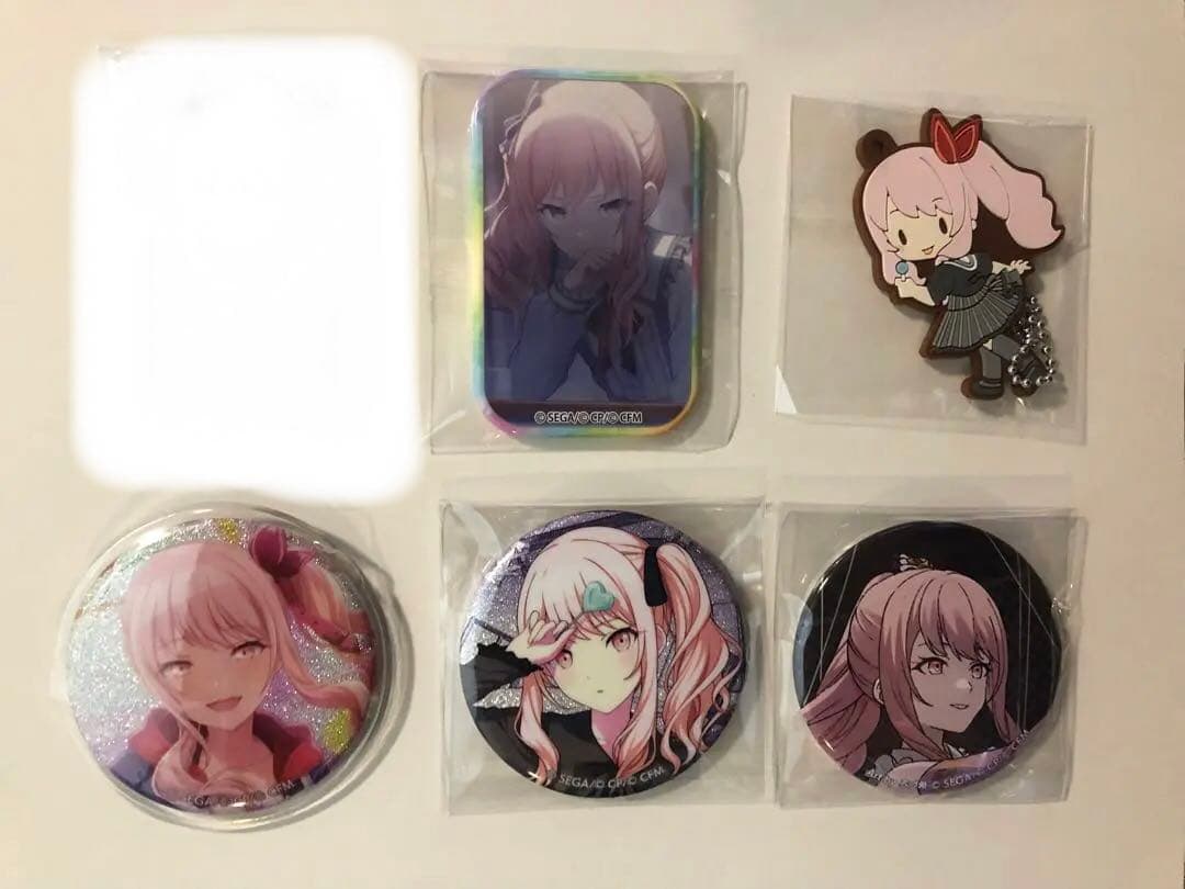 プロセカ　暁山瑞希　グリ缶　ミニペンライト　缶バッジカバー　エピカ　箔押し