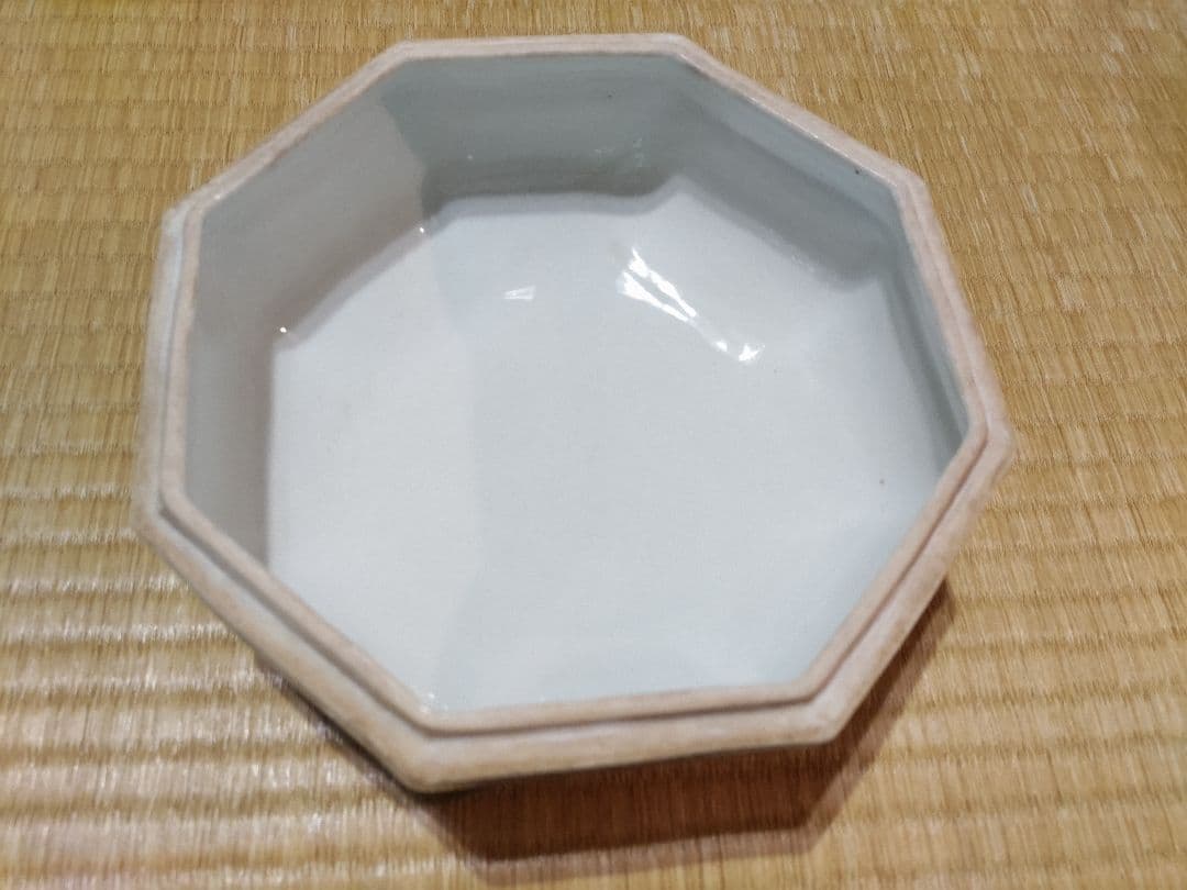 平安松雨（治村松雨）龍紋　磁盒・喰籠　唐物写