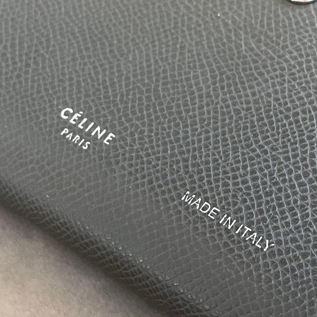 SELINE セリーヌ ストラップウォレット 財布 二つ折 送料無料 女性財布