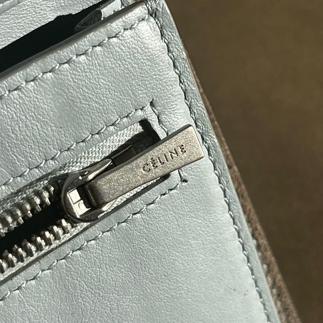 SELINE セリーヌ ストラップウォレット 財布 二つ折 送料無料 女性財布