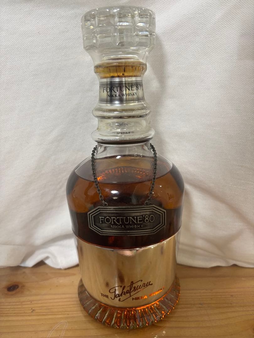 FORTUNE 80 ウイスキー クリスタルボトル