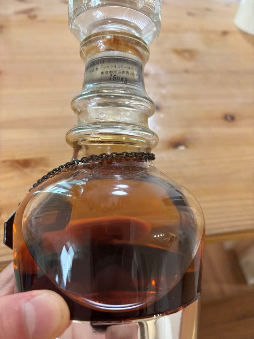 FORTUNE 80 ウイスキー クリスタルボトル