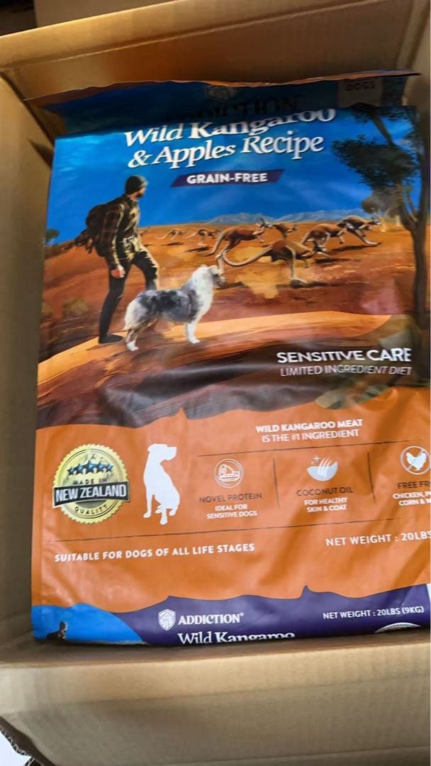 アディクション ワイルドカンガルー＆アップル 9kg（4512250211526