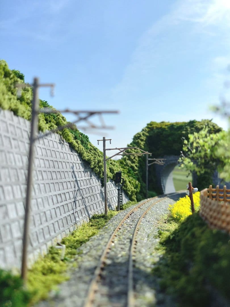 車両展示用ミニジオラマ