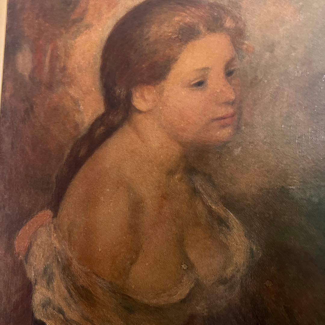 素敵な女性の絵画です。￼部屋に飾って楽しんで下さい。