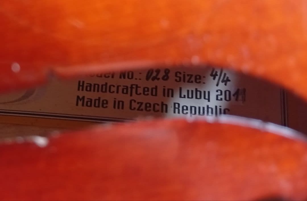 ARS Music NO.028 4/4 ストラディバリウス　虎杢柄