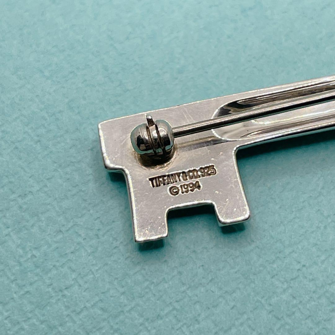 Tiffany & Co ティファニー キーブローチ 刻印1994 シルバー