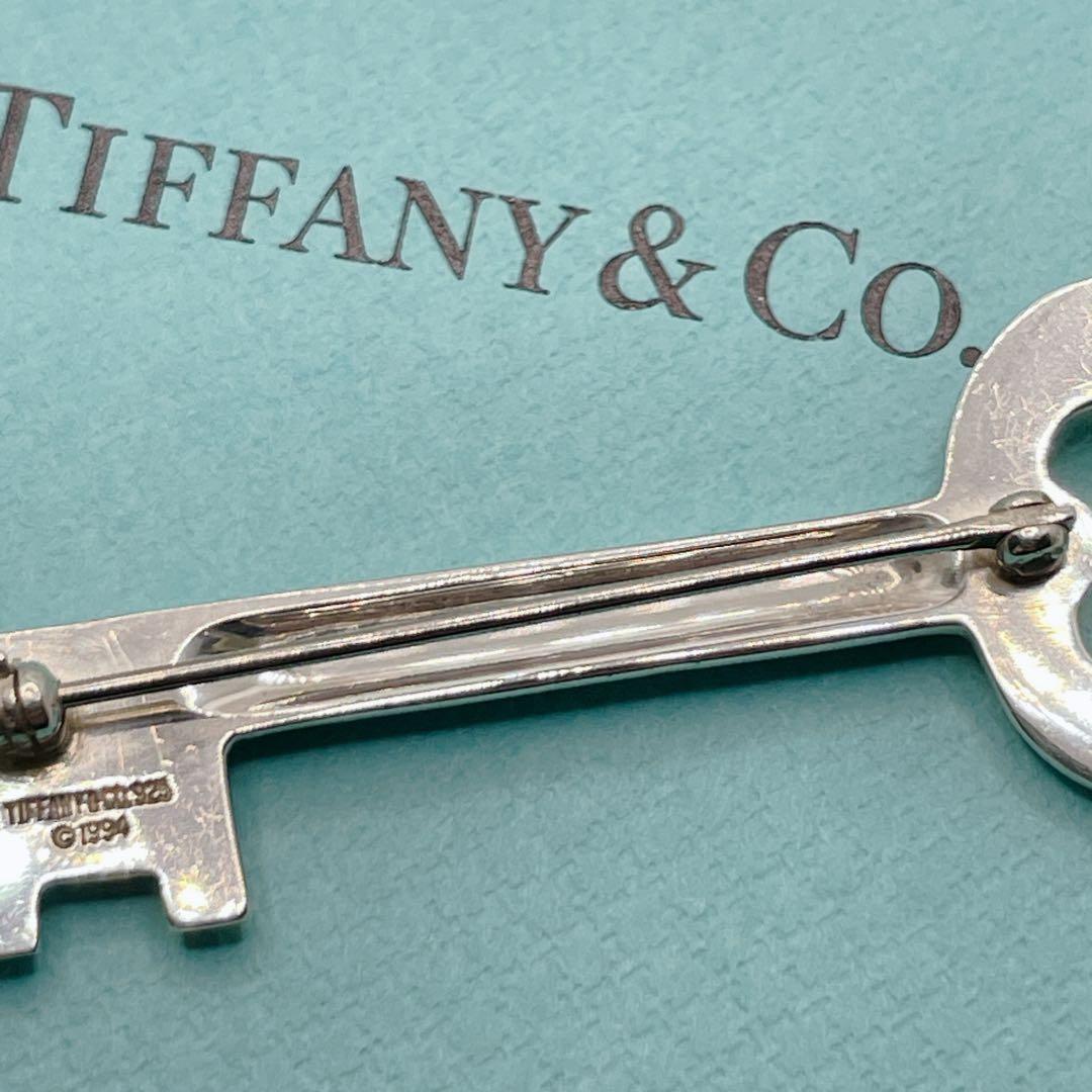 Tiffany & Co ティファニー キーブローチ 刻印1994 シルバー