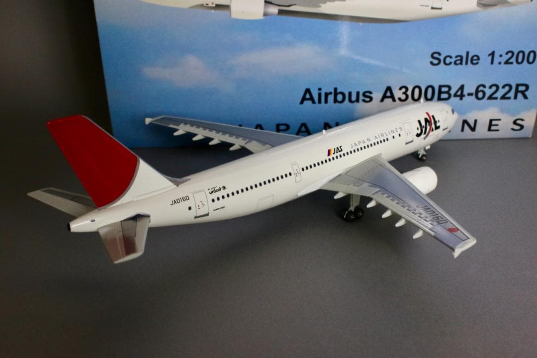 レア JAL A300B4-622R JA016D 1/200 JC