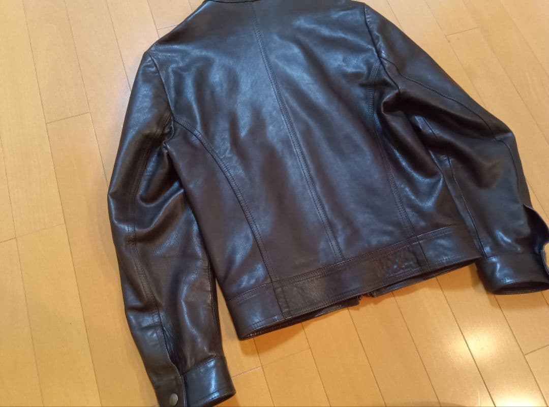 け*く様 美品EMMETIエンメティJURIユーリ濃茶ダークブラウン42