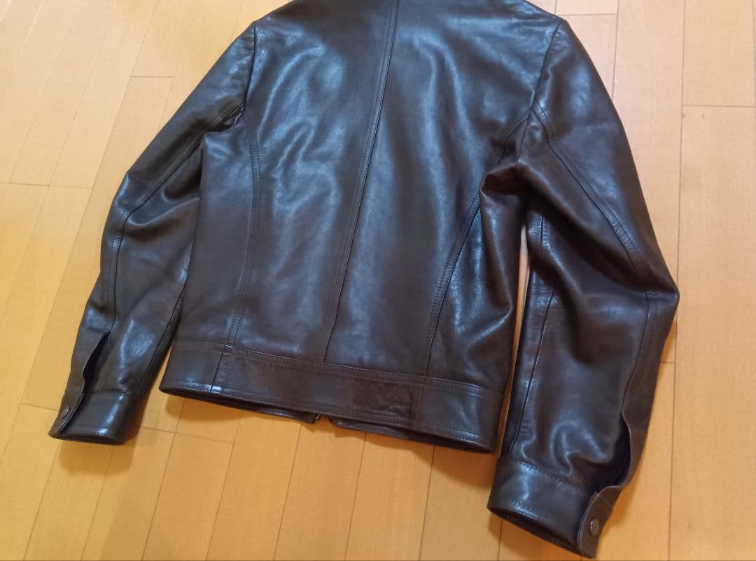 け*く様 美品EMMETIエンメティJURIユーリ濃茶ダークブラウン42