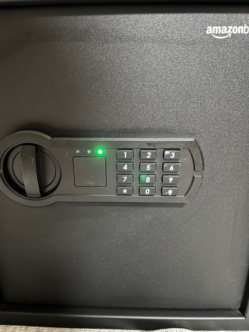 Amazon Basics デジタルロック金庫 ブラック