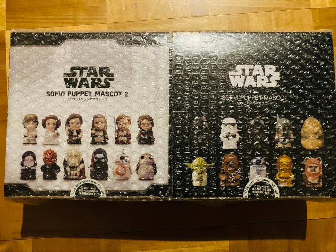 STAR WARS SDJ7 PUPPET MASCOT 2 フィギュアセット