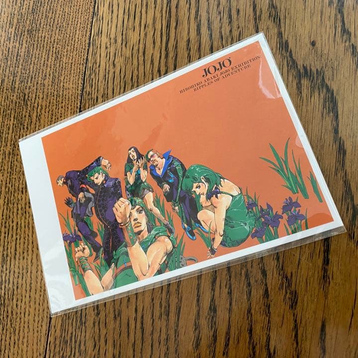 JOJO展ポスター ジョセフジョースター 新品 金沢キービジュアルポストカード付