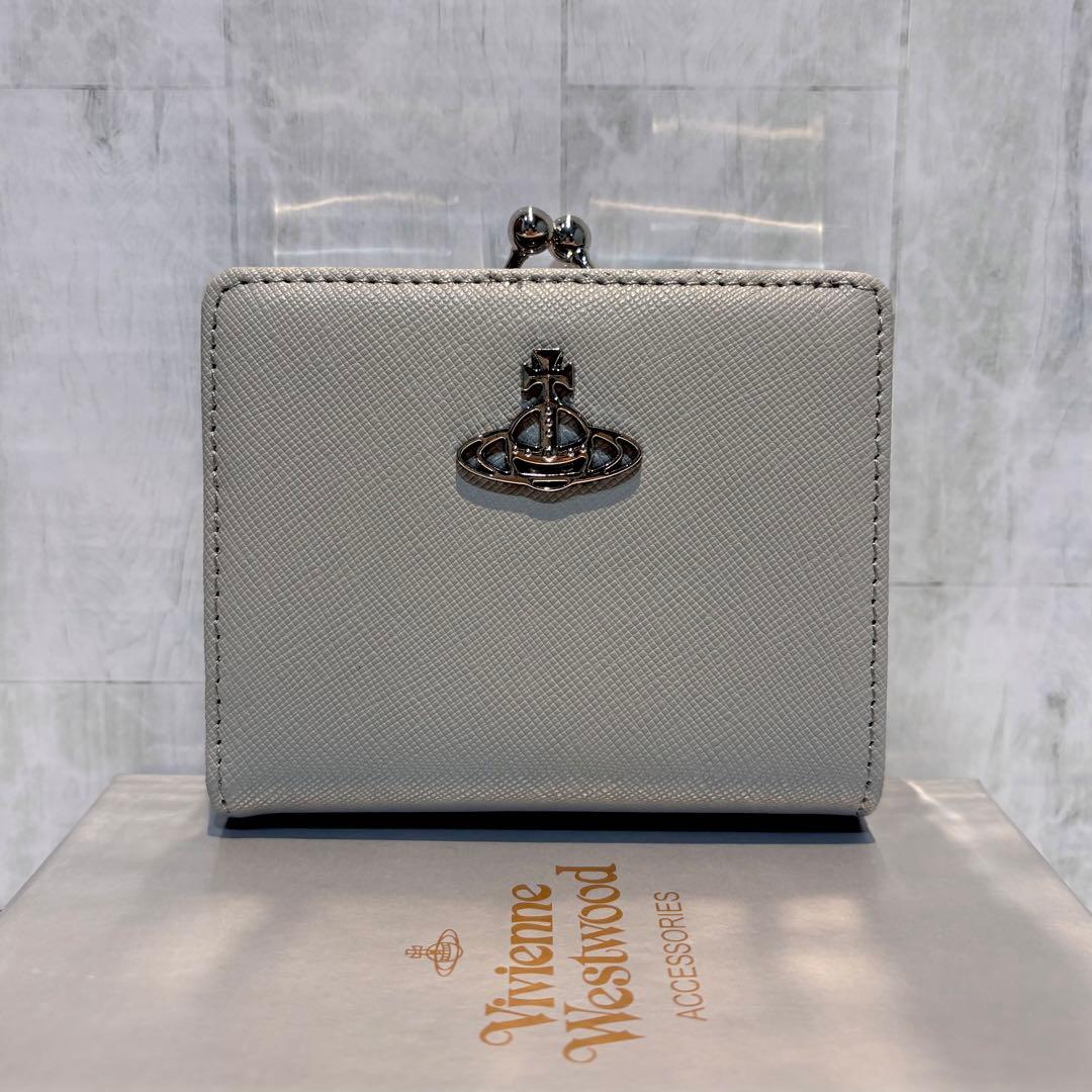 Vivienne Westwood 2つ折り財布 / サフィアーノグレー