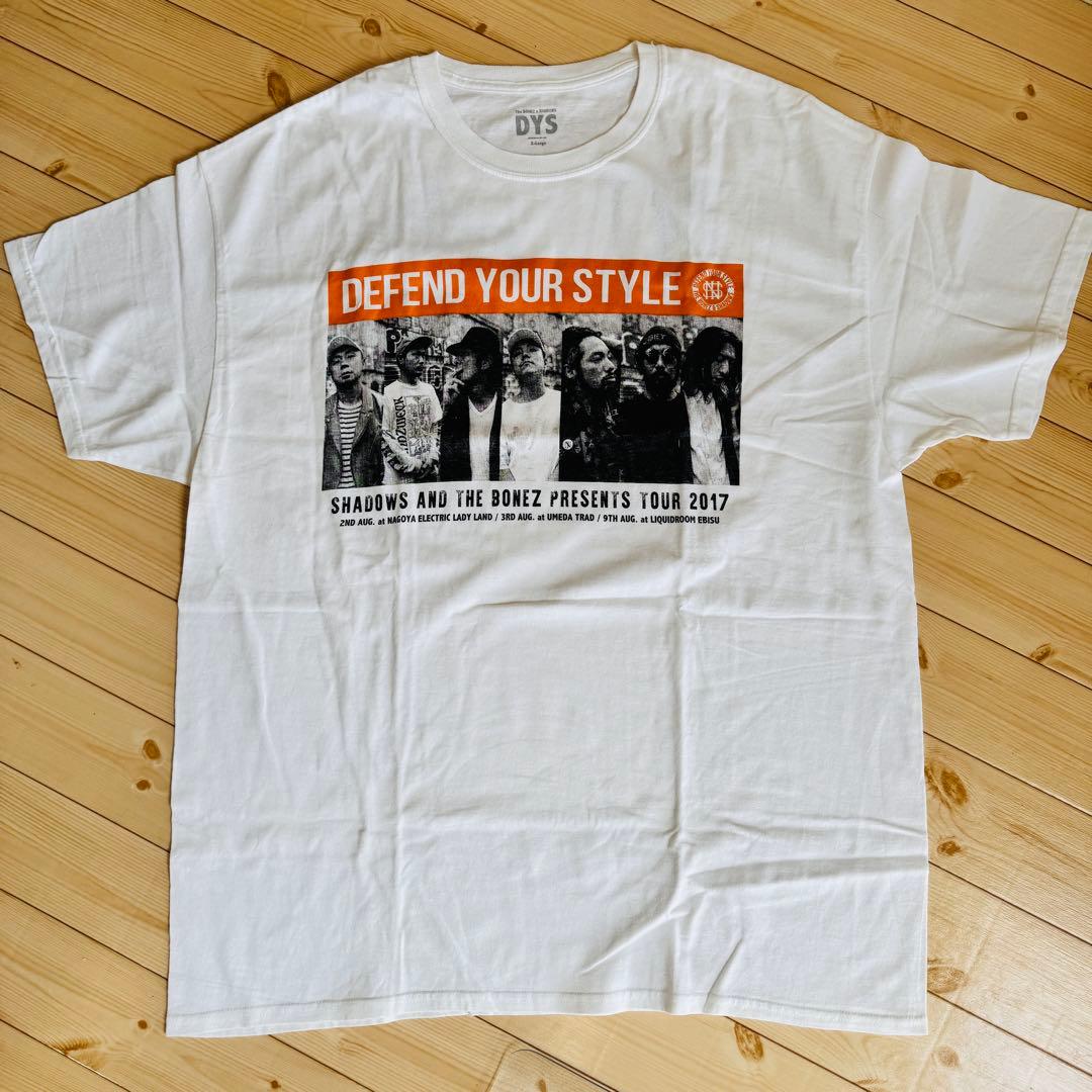 希少‼️The BONEZ×SHADOWS D.Y.S Tシャツ ホワイト XL