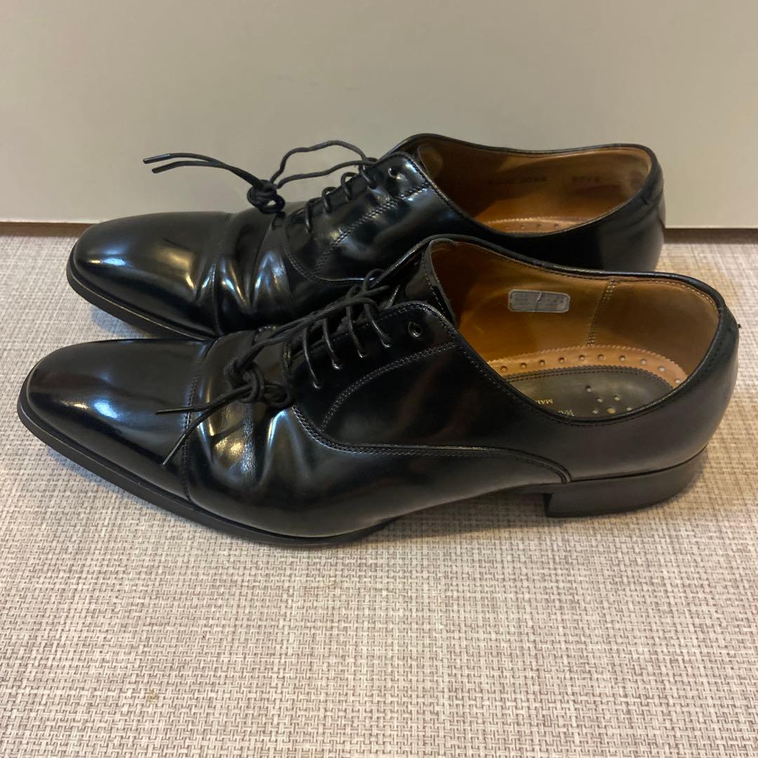 リーガル REGAL 911R ストレートチップ ガラスレザー 27cm