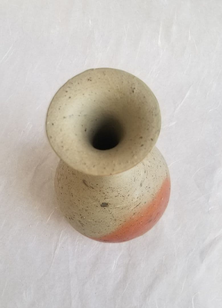 備前鶴首花入 (未使用 美品)