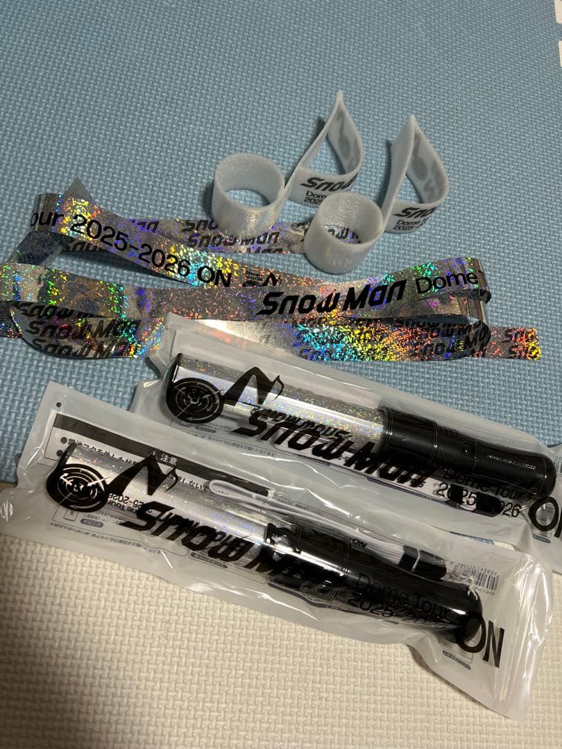  Man Dome Tour ONペンライト 2本付　銀テ2本 音符2個