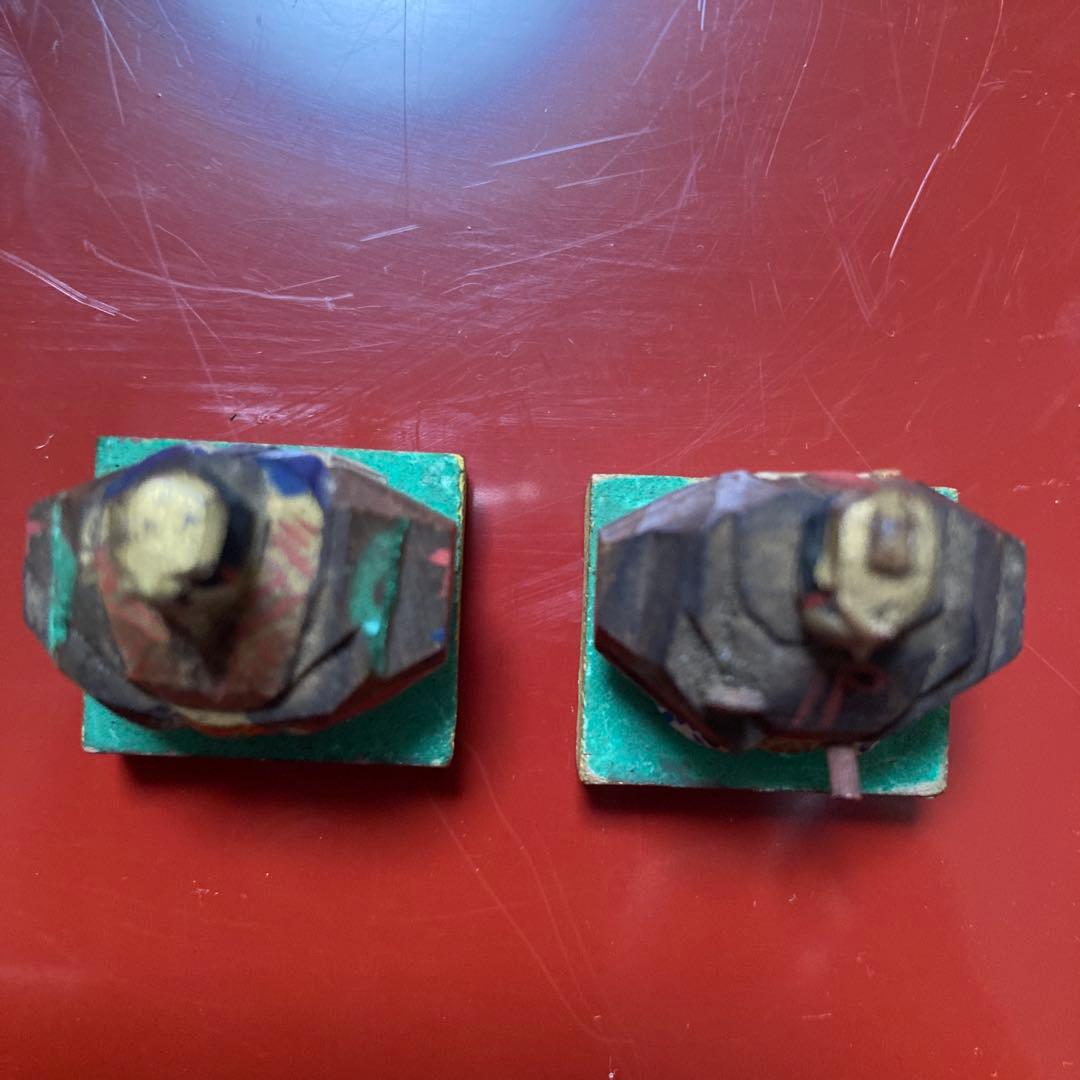 雛人形　一刀彫