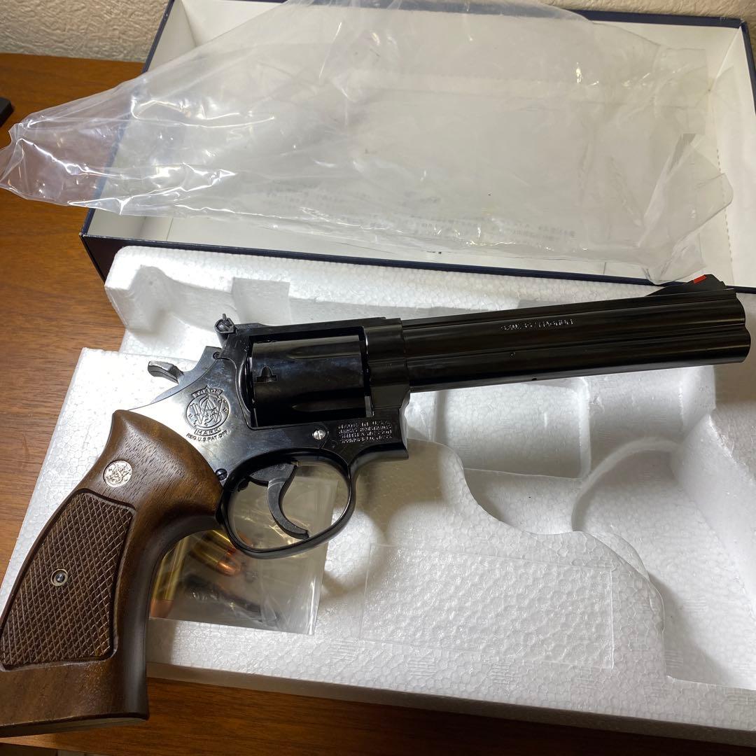 マルシン　モデルガン　M586 WディープブラックABS