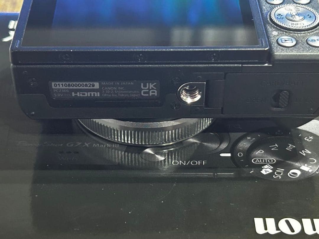 Canon PowerShot G7X Mark III シルバー mark3