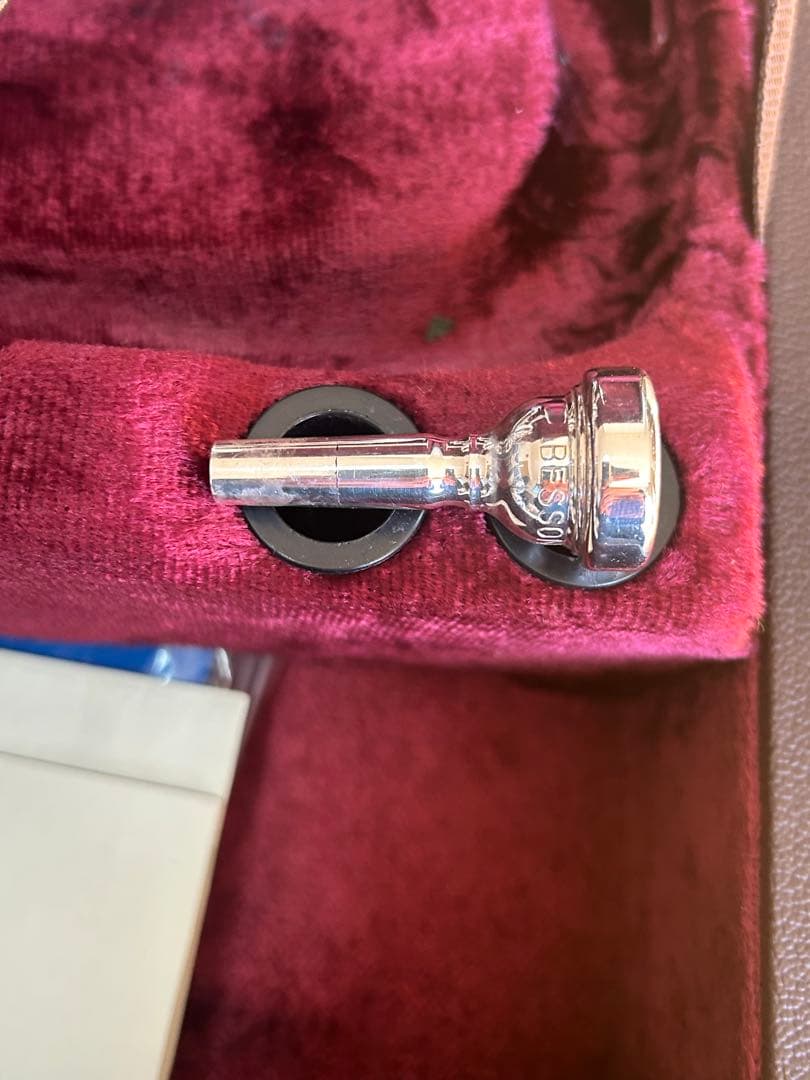 Besson 622-2 コルネット（銀メッキ仕上げ）