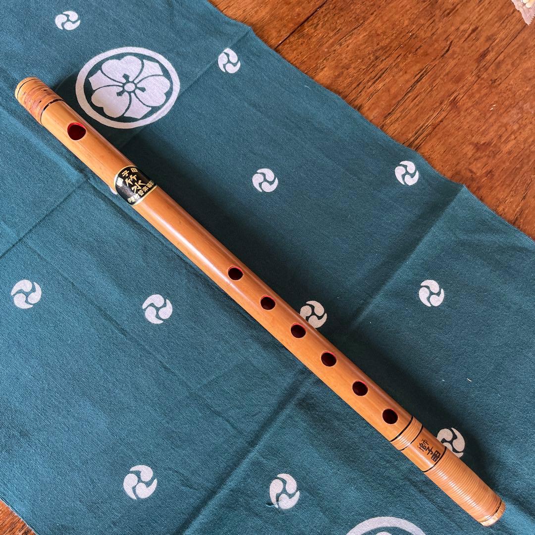 篠笛、獅子田流竹水￼ 6本調子6穴天地籐巻14,800円を12,800円、￼￼￼