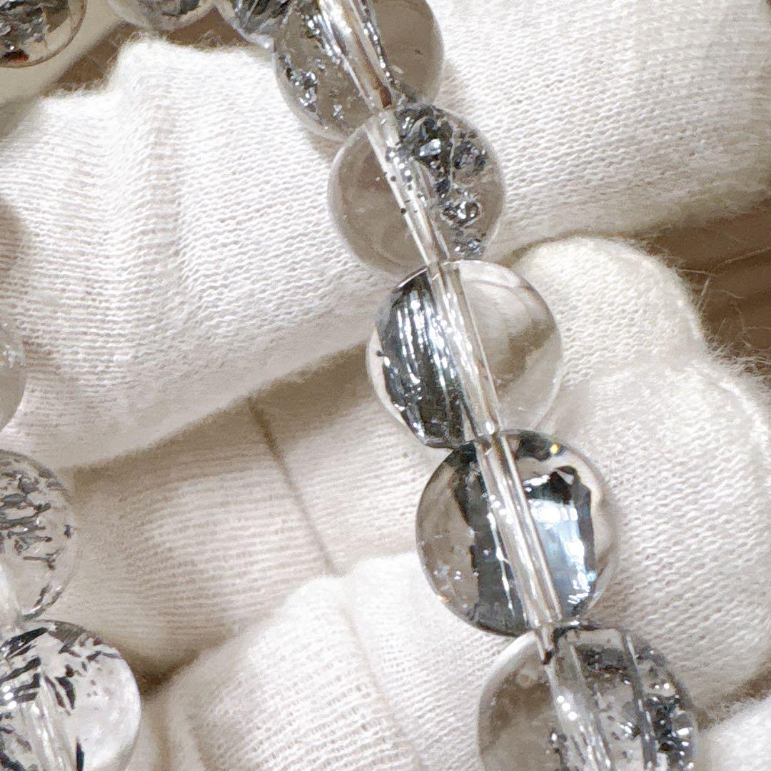 【手磨き】全超透明スティブナイトインクォーツ 10mmブレスレット全粒最高品質