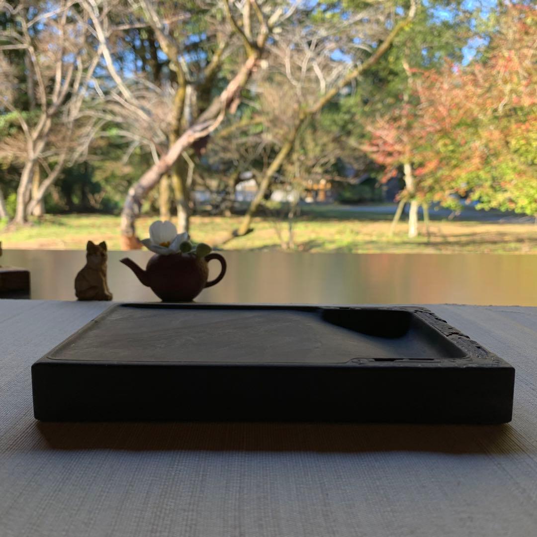 使い勝手良し☆実用長方端渓硯(*´꒳`*)