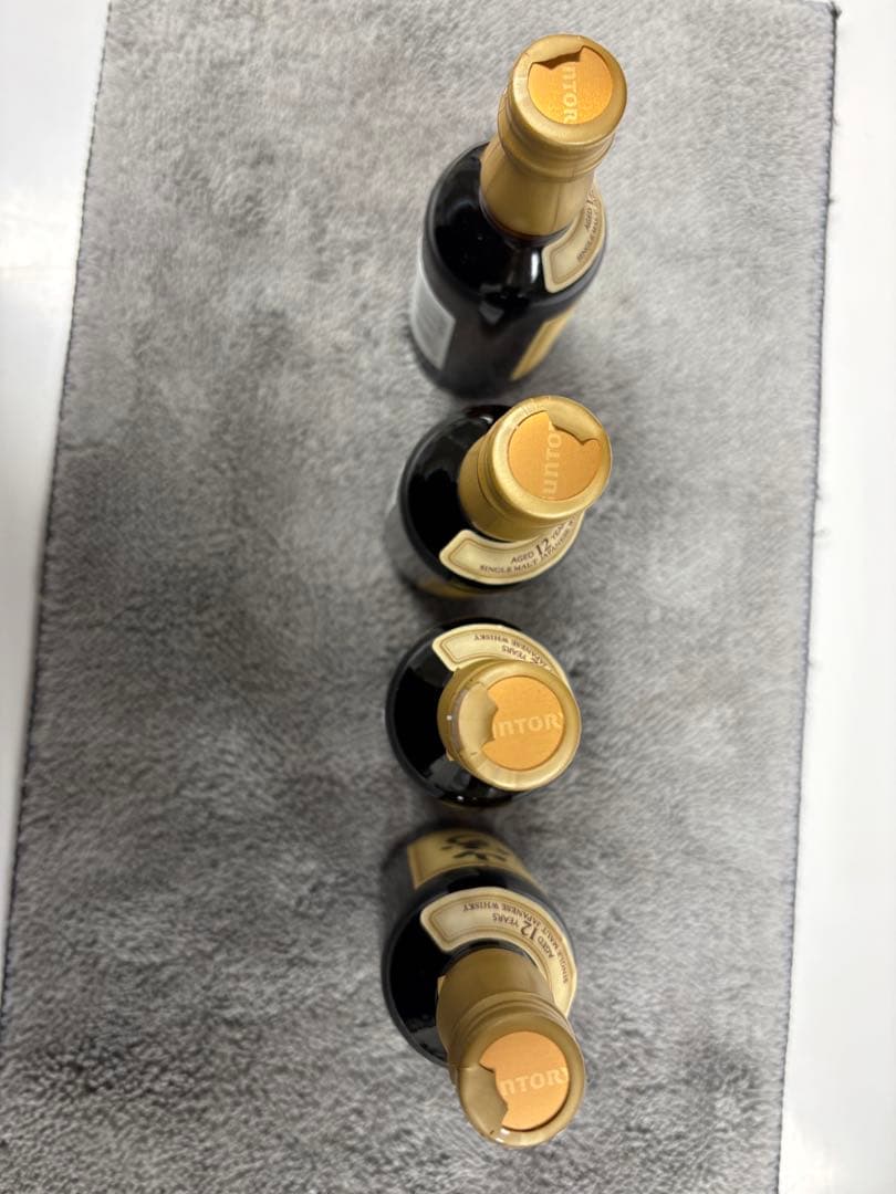 山崎 12年ウイスキー 50ml 4本　セット