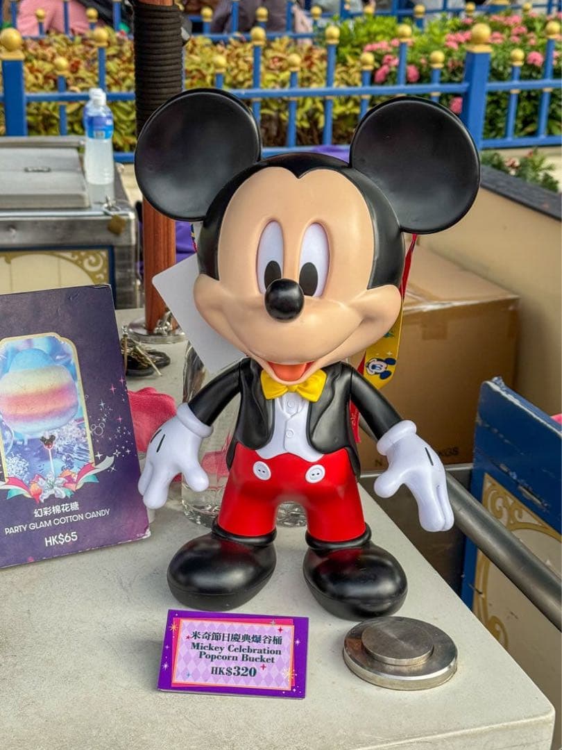 香港ディズニー　ポップコーンバケット