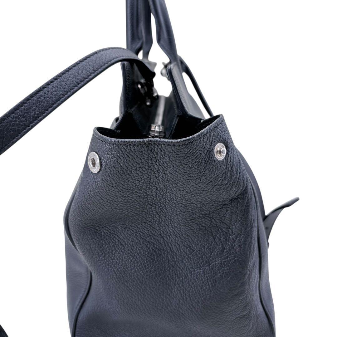 【美品】サンローラン/カバリヴゴーシュ /トートバッグ /ショルダーバッグ/ロゴ