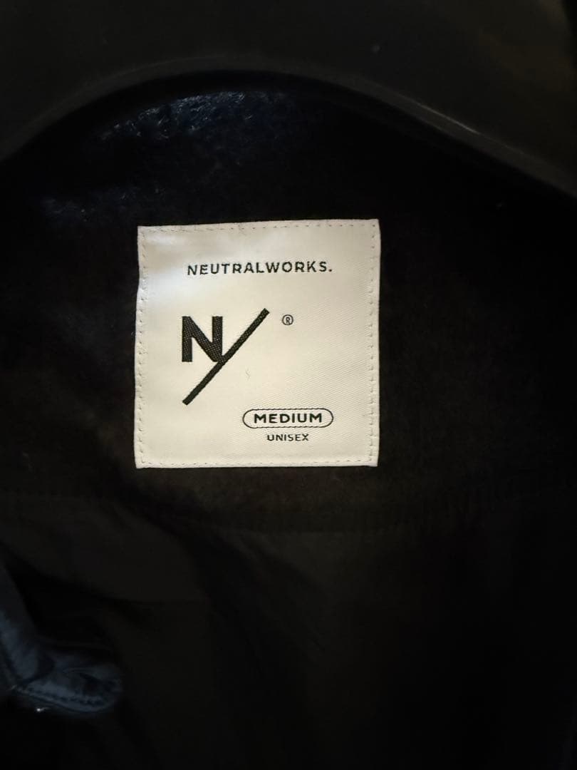 NEUTRALWORKS.ニュートラルワークス CPOシャツジャケットBLACK