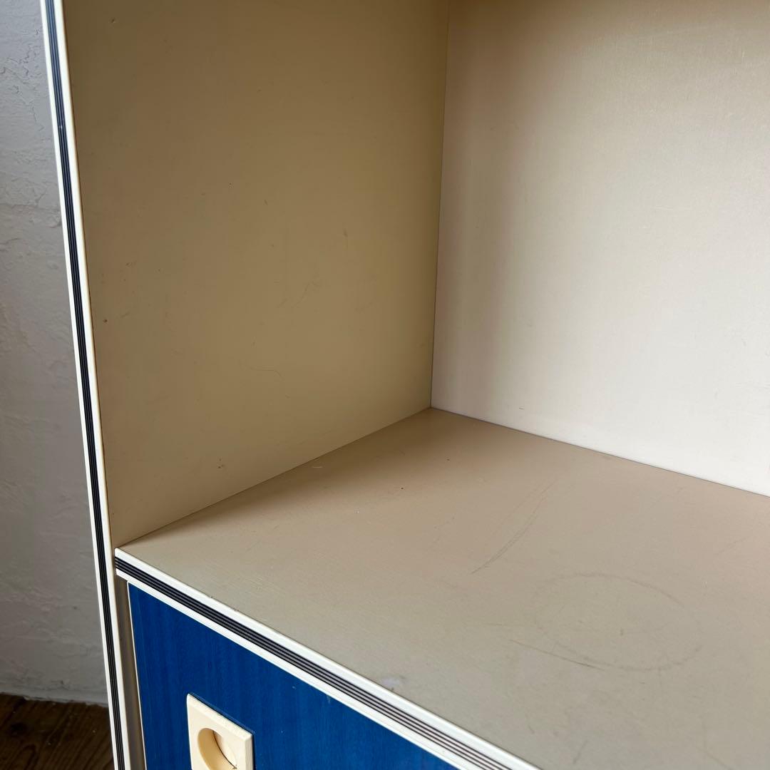 【 希少 の 青 】　レトロポップ　棚