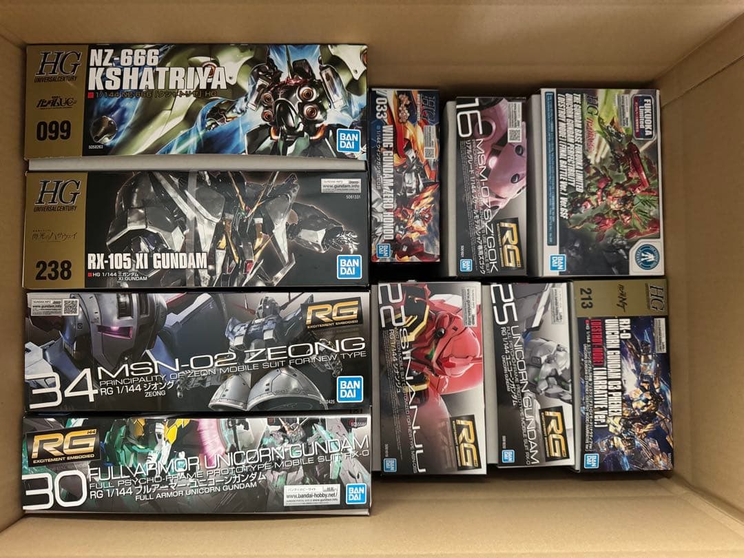 ガンプラまとめ売り　HG RG