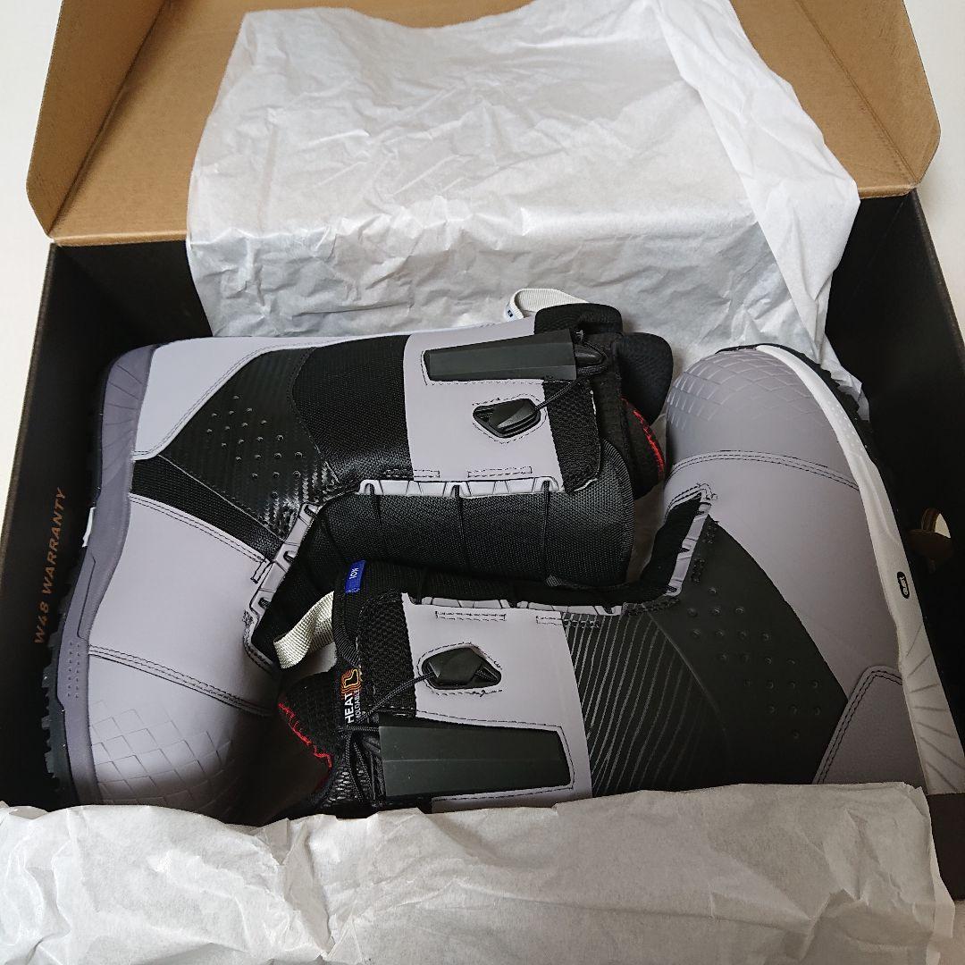 新品未使用BURTONバートンionアイオン27cmグレー×黒スノーボードブーツ