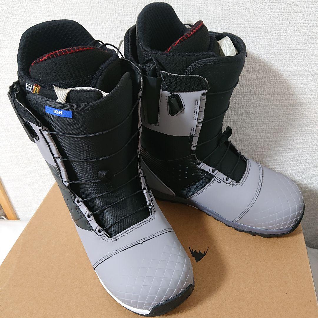 新品未使用BURTONバートンionアイオン27cmグレー×黒スノーボードブーツ