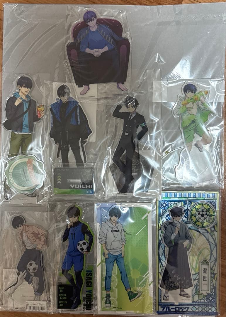 ブルーロック 潔世一 アクスタ アクリルスタンド 新品未開封品セット