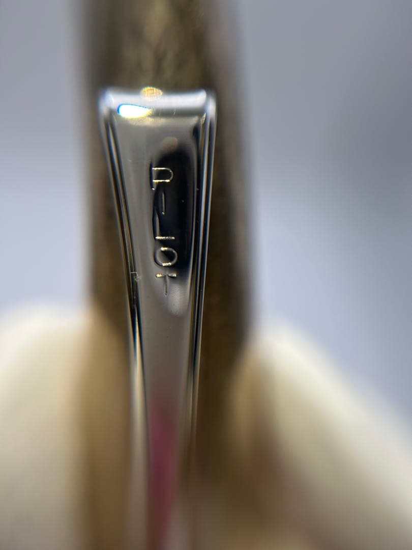 PILOT 14K スターリングシルバー万年筆 専用ケース付き