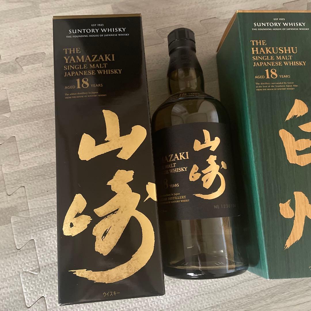 山崎18年 白州18年 響21年⭐︎空瓶・空箱セット