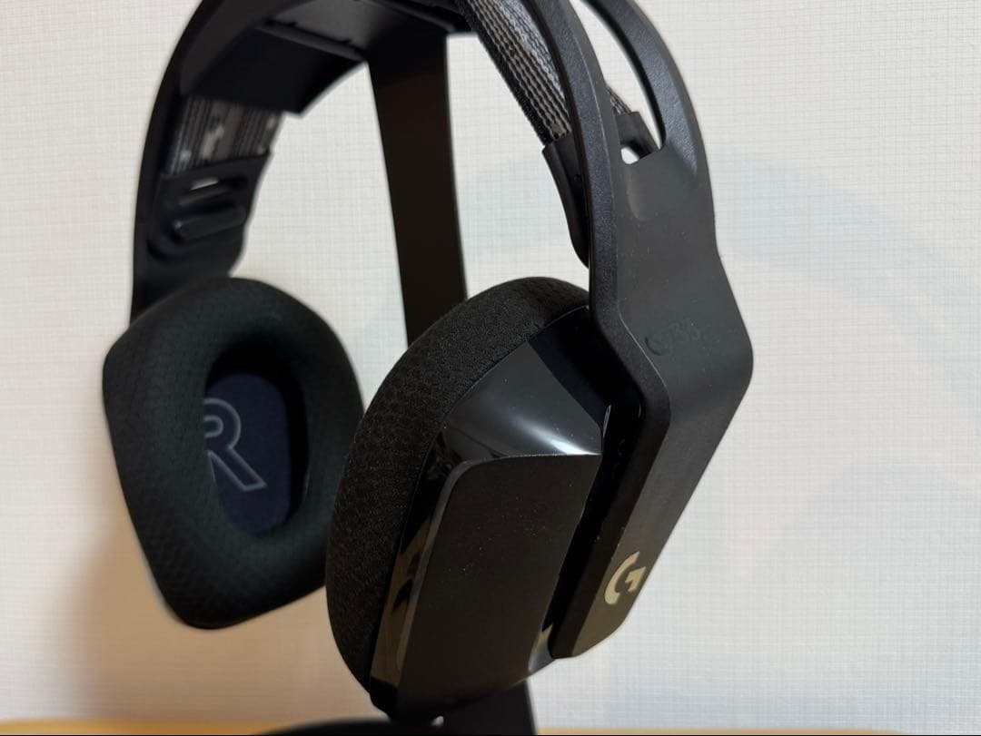 Logicool G733 ワイヤレスヘッドセット　ヘッドホン立て付属